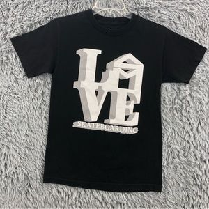 SK8MAFIA Tshirt Mens Small Skateboarding Black Logo Short Sleeve